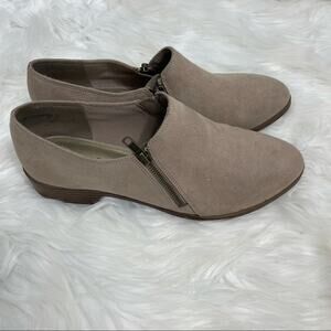 5/$30 AEO Double Zipper booties Shoes Grey 10